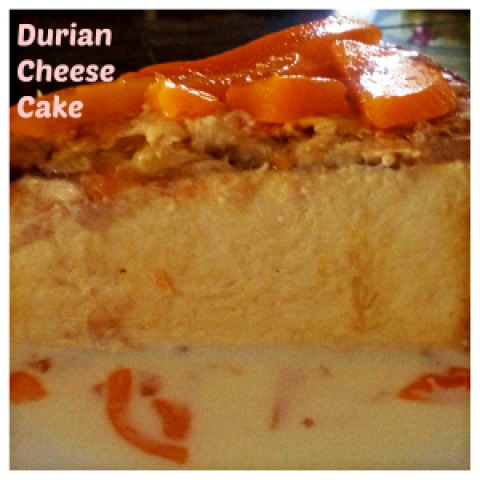 King of Fruits + Cream Cheese = Durian Cheesecakes, Game to Try?