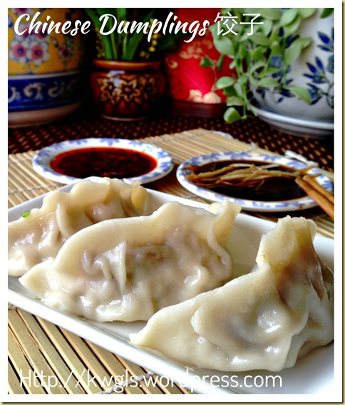 Let’s Not Have Rice Today–Chinese Dumplings or Jiaozi (包菜饺子）