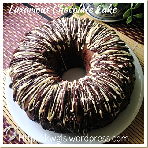 Luxurious Chocolate Cake (2) - 古早味豪华巧克力蛋糕
