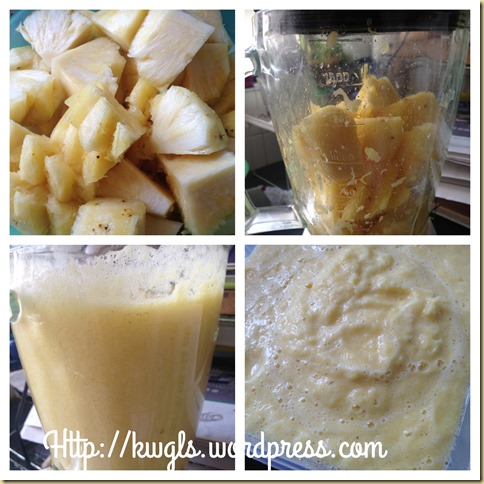 Quick and Easy 30 minutes Homemade Pineapple Jam (30 分钟简易凤梨酱）