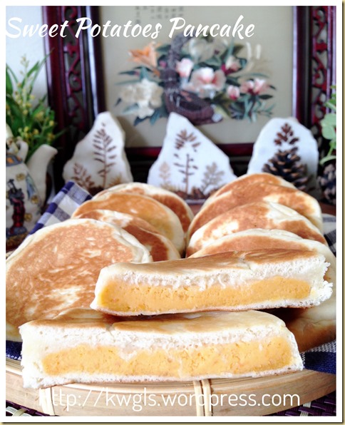 Chinese Sweet Potatoes Pancake (地瓜烧饼， 番薯饼）