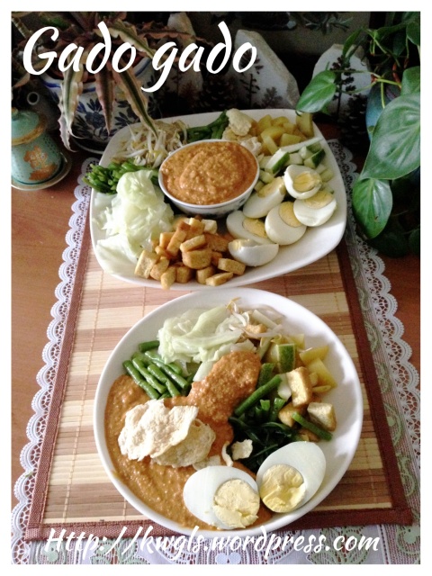 Iconic Indonesian One Dish Salad, Gado Gado